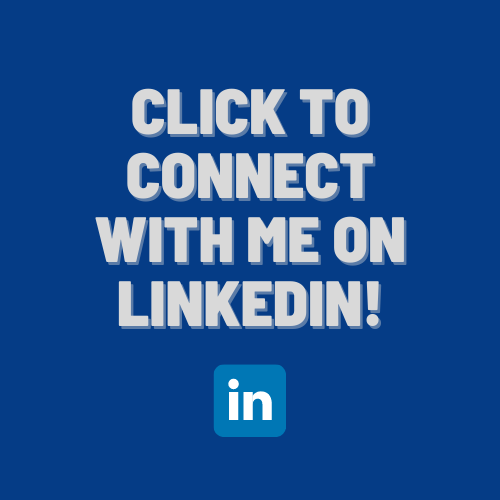 Connect with me on LinkedIn!